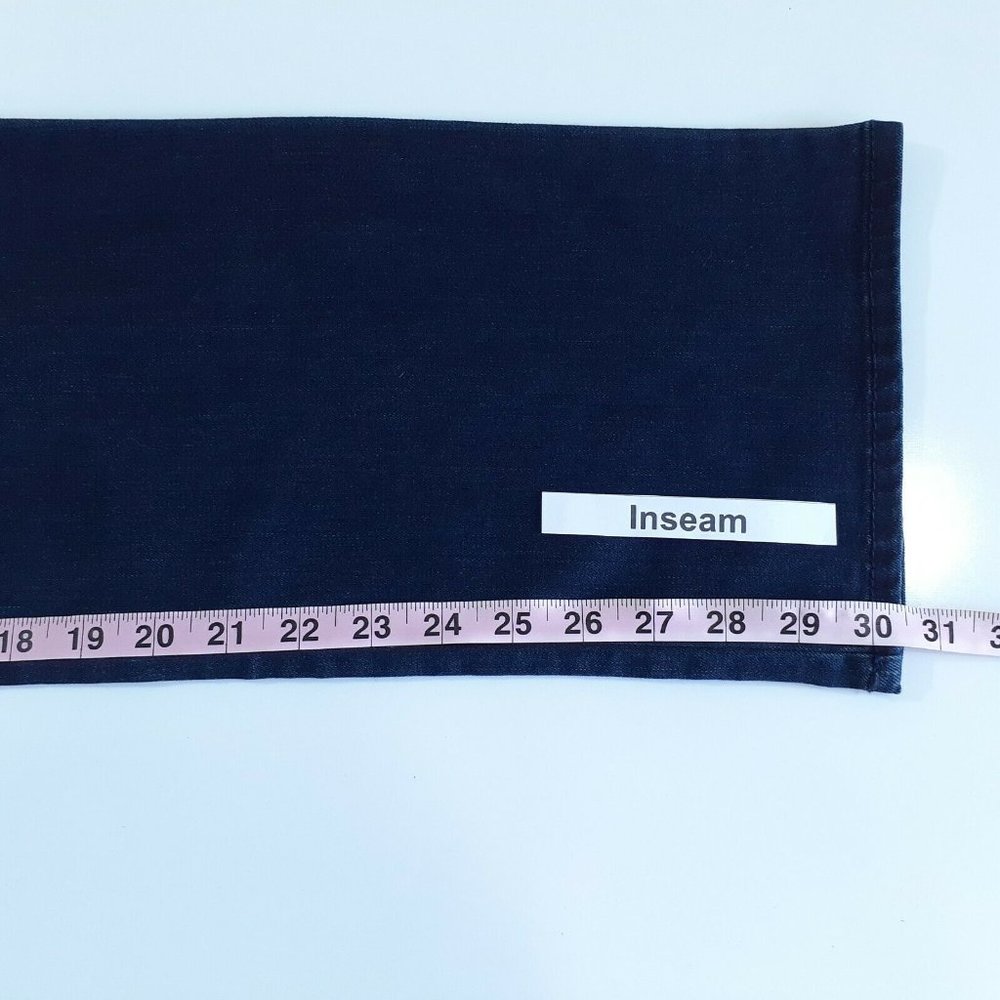 Gloria Vanderbilt All-Around Slimming Effect Blue Boot Cut Jeans Size 10 - Picture 10 of 12
